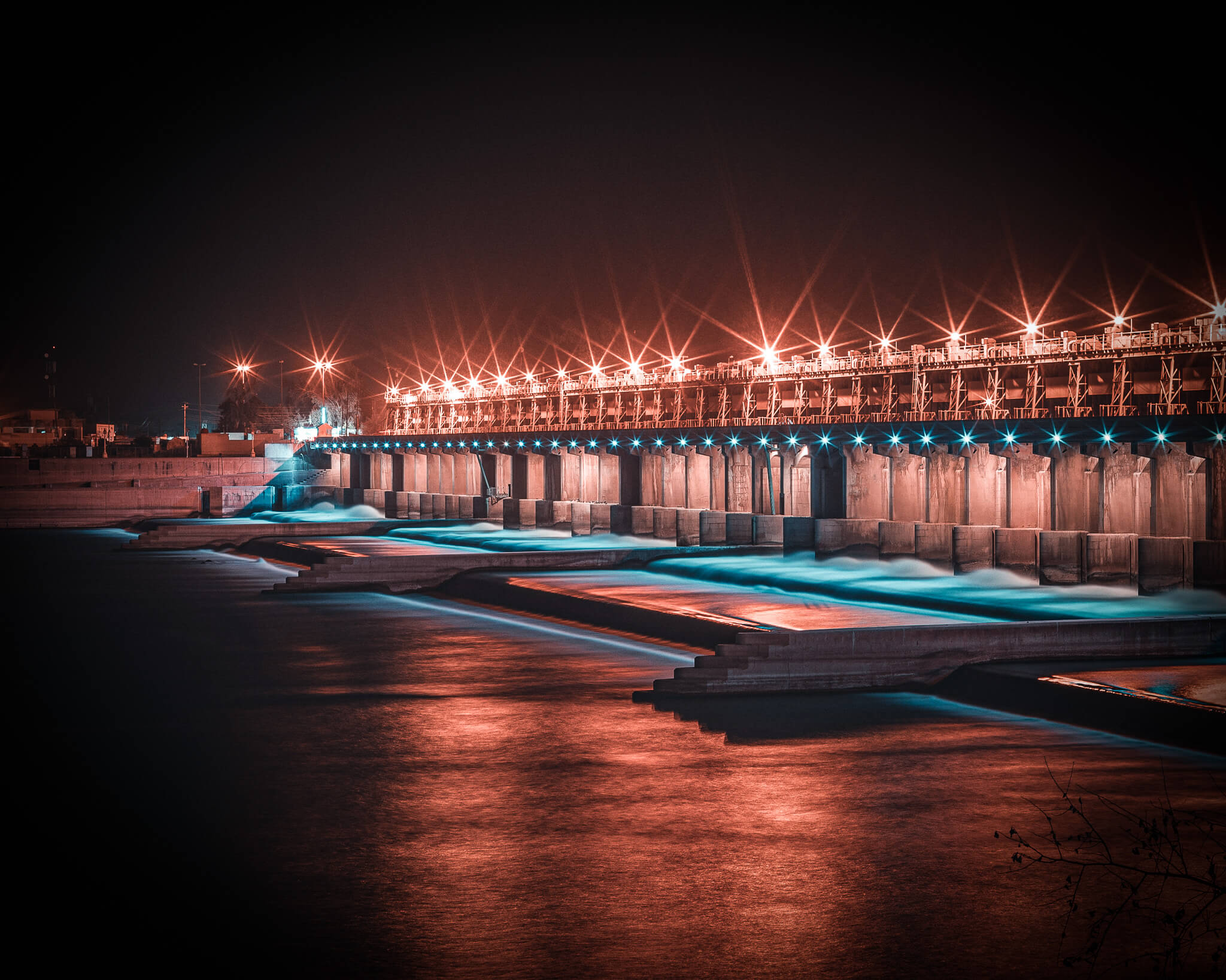 Kut Dam in Wassit Iraq