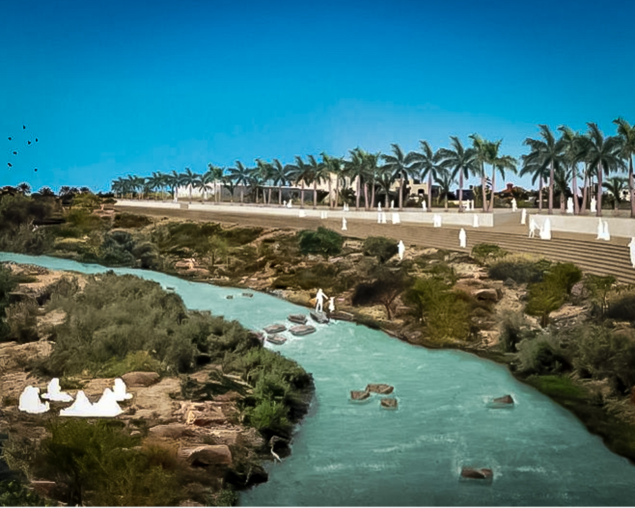 Wadi Gaza Master Plan rendering